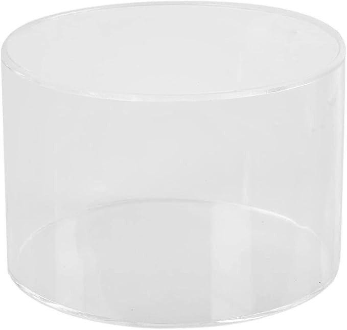 ROUND Cake stand - Acrylic clear cake tier - Fillable cake stand riser - acrylic cake separator - Fill a tier - wedding birthday cake stand