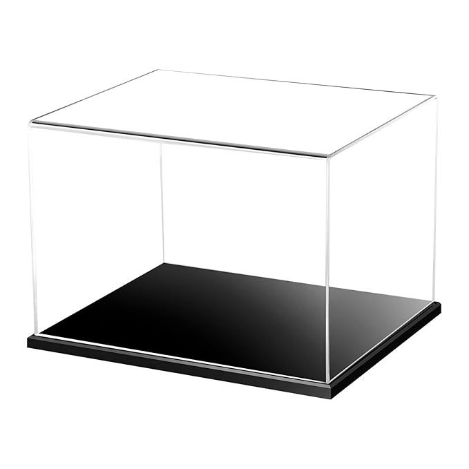 Acrylic Display For Organizing Collectibles Clear Box Display Action Figures Home Storage Mini Toys Gifts For Lover, Dust-Free, Clea Display Box
