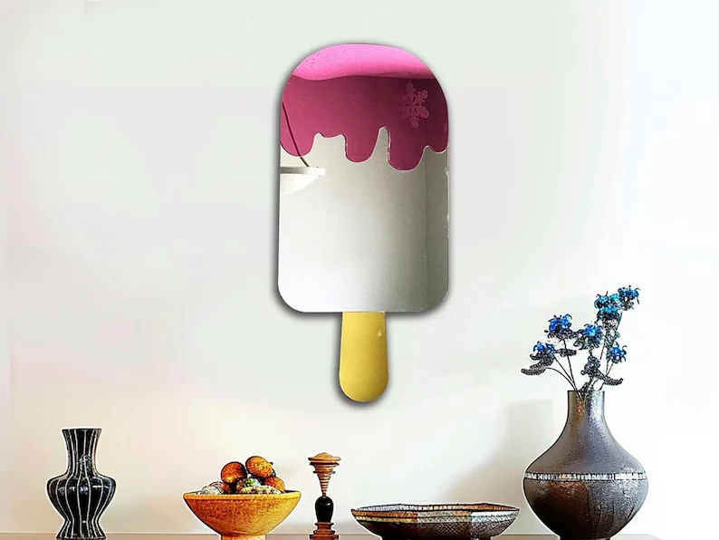 Abstract Acrylic Mirror Wall Deco/ Mirrored Acrylic Art/Acrylic wall art/reflective/Modern Art/Customizable acrylic wall sculpture/ acrylic